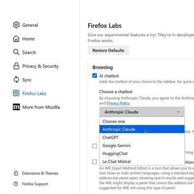 Firefox 130 Hadirkan Generator Kata Sandi Bawaan dan Integrasi Chatbot AI untuk Android